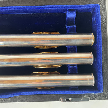 Set of Three Demo Gemeinhardt Solid Silver Headjoints [33942]