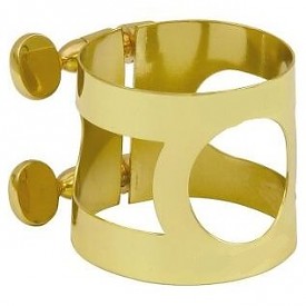 Conn-Selmer 1714 Alto Saxophone Ligature- Gold Lacquer