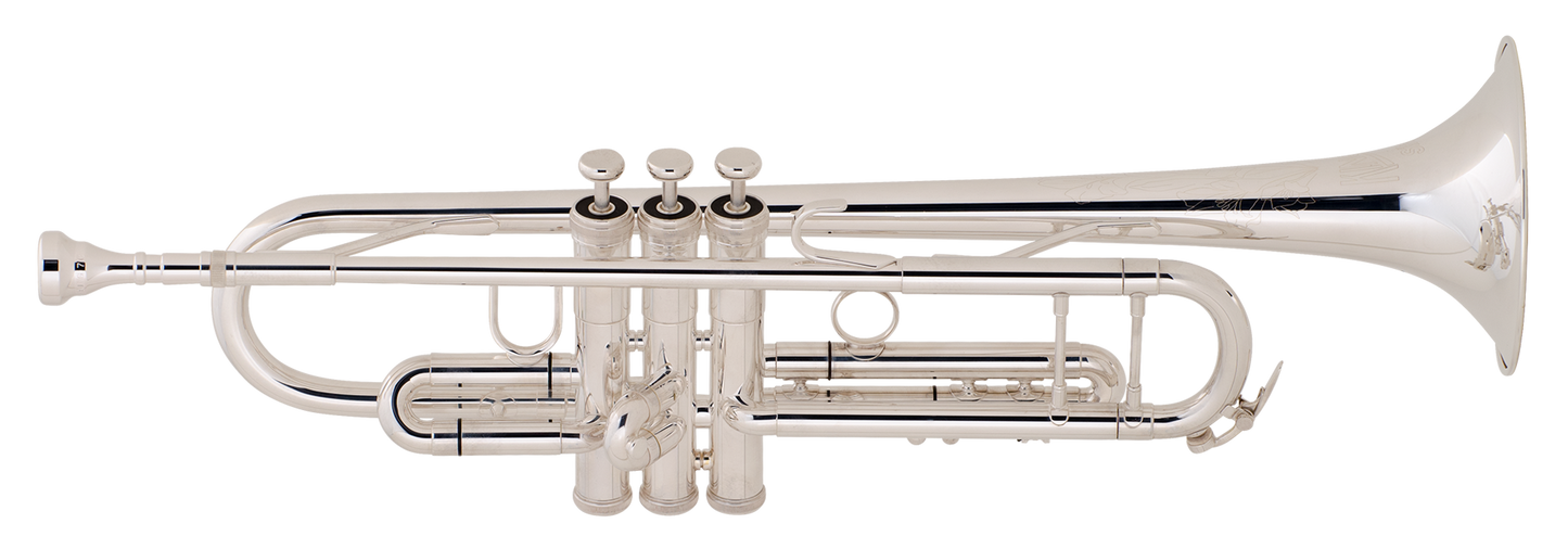 King Model 2055S "Silver Flair" Bb Trumpet with thumb saddle