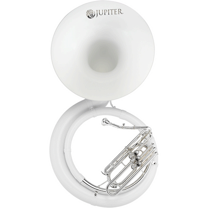 Jupiter JSP1000 BBb Fiberglass Sousaphone  Silver Valve Section