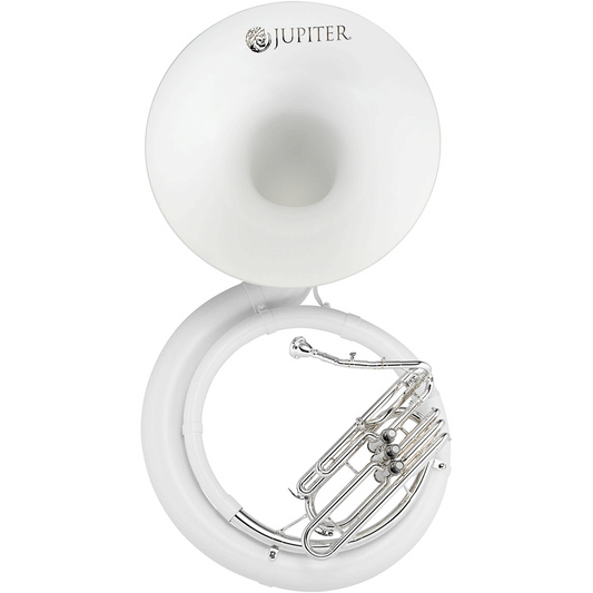 Jupiter JSP1000 BBb Fiberglass Sousaphone  Silver Valve Section