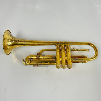 Used Holton Revelation Bb/A Cornet, Gold Plate (SN: 29487)