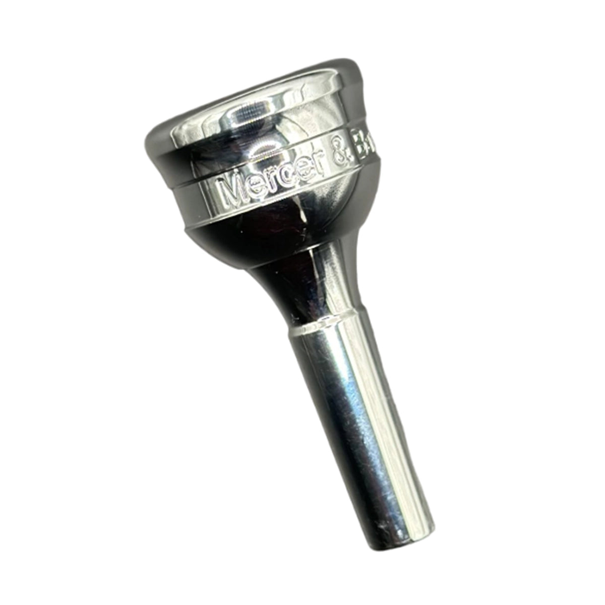 Mercer & Barker Flugelhorn Mouthpiece Silver Plate