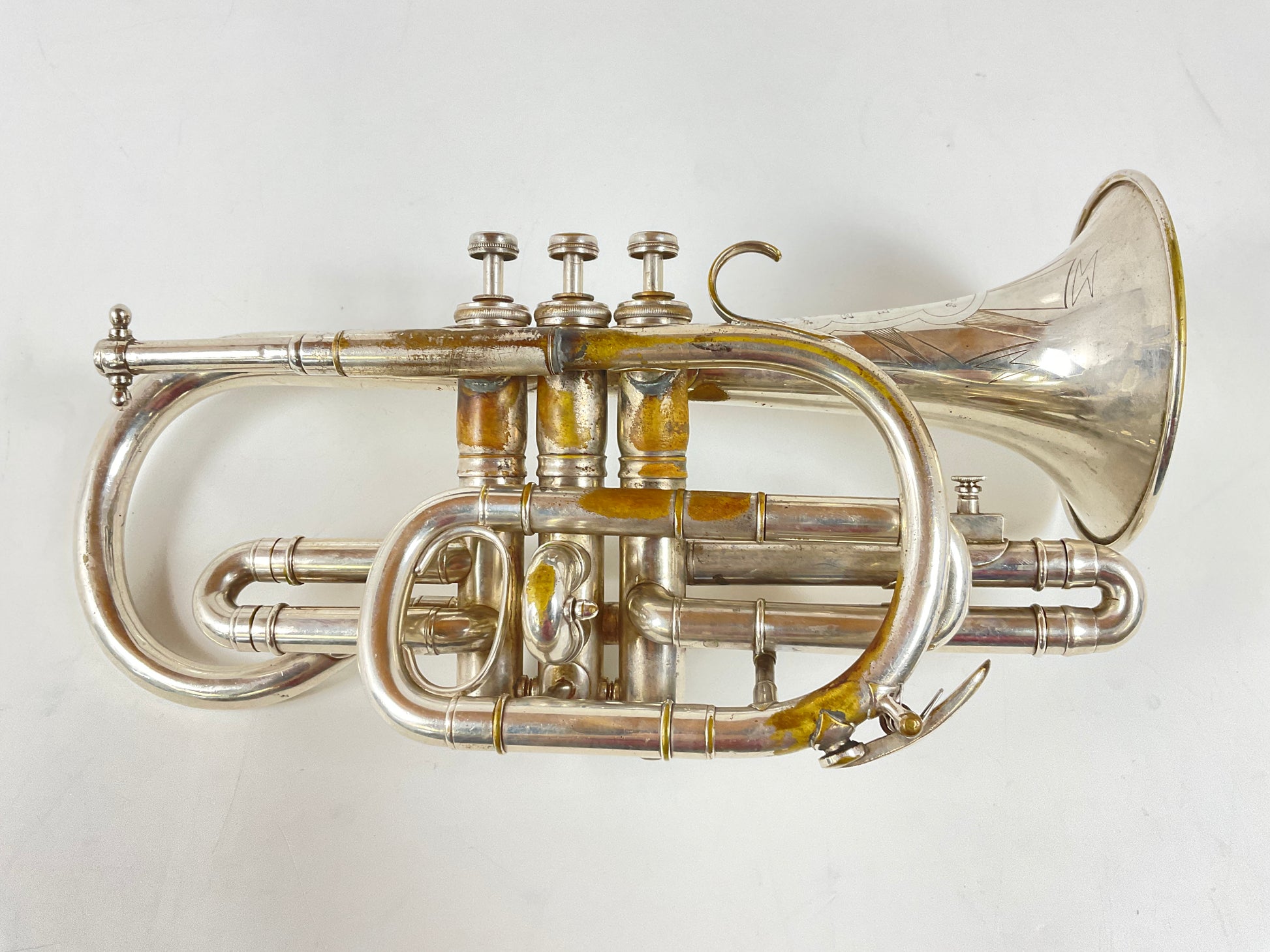 Used Besson "London" Class A Bb Cornet (SN: 130082)