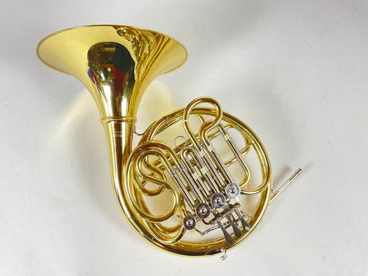 Used Yamaha 567D F/Bb Double French Horn (SN: 005594)