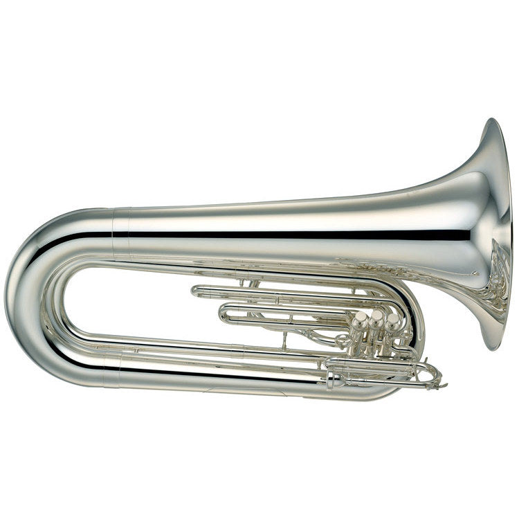 Yamaha Marching Only BBb Tuba w/case YBB-202MWC Silver