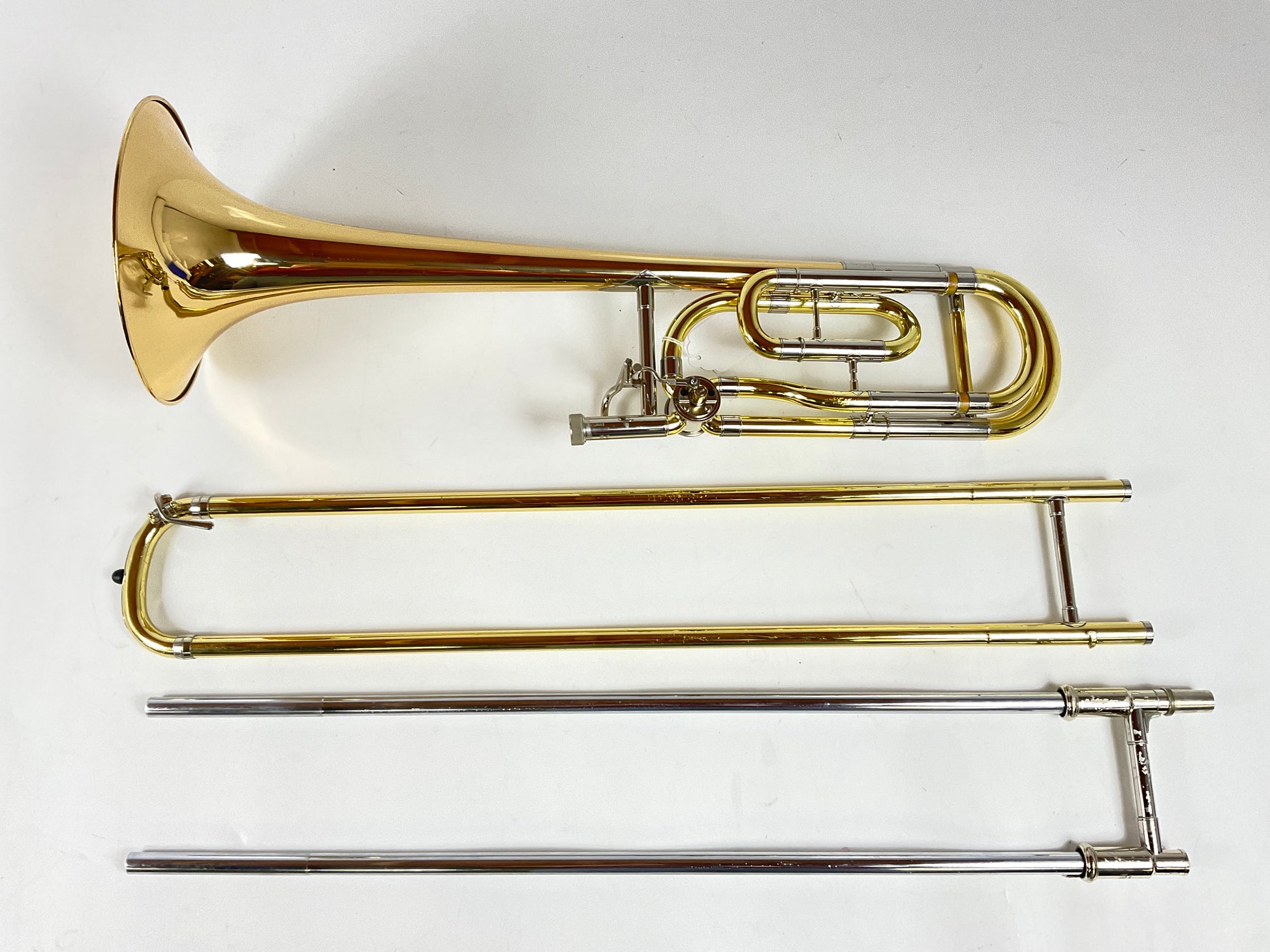 Used Yamaha YSL-820GII Bb/F Tenor Trombone (SN: 633608)