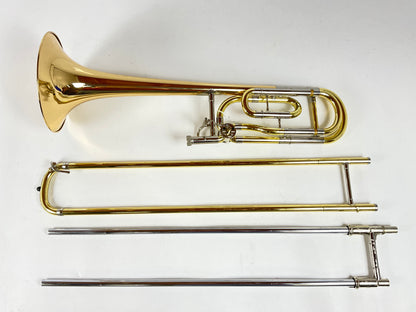 Used Yamaha YSL-820GII Bb/F Tenor Trombone (SN: 633608)