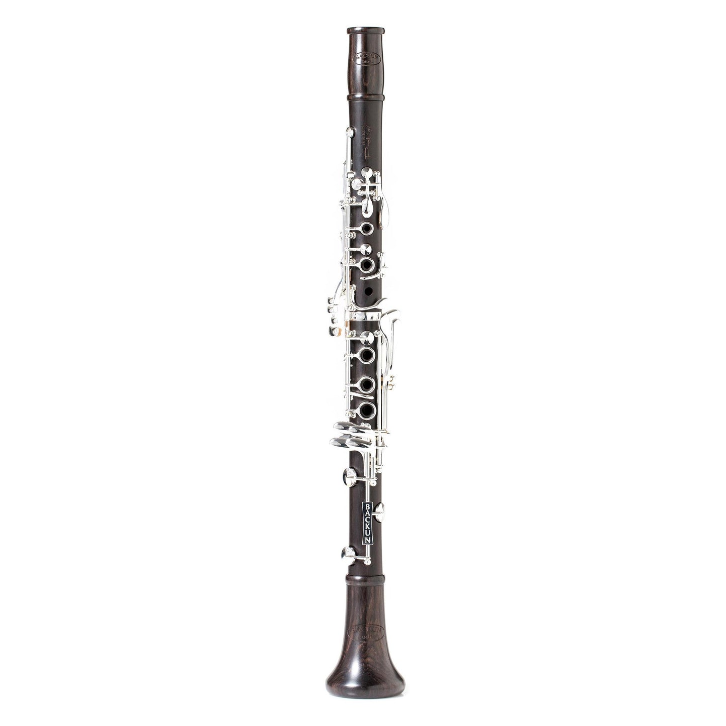 Backun Protégé Bb Clarinet Grenadilla Silver without Side Eb Key