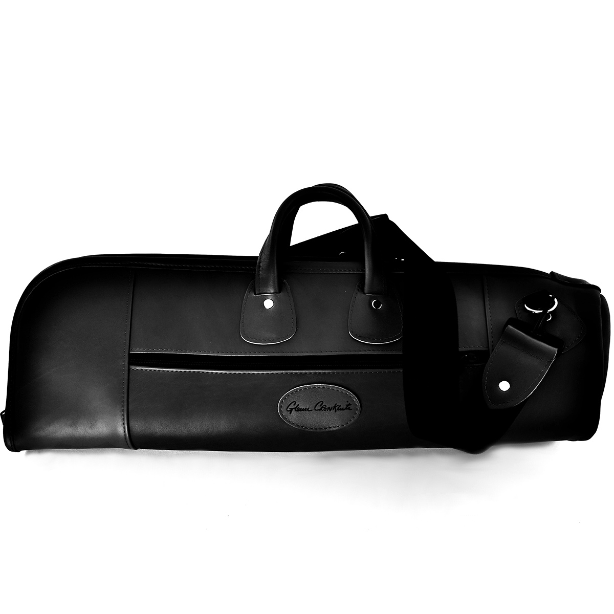 Glenn Cronkhite Single Trumpet Case Black Leather
