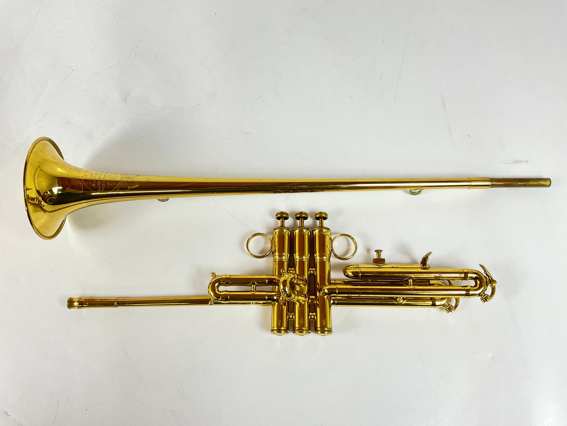 Used King Bb Herald Trumpet (SN: 429486)