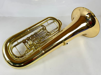 Demo Eastman EBF864G F Tuba, Gold Brass Bell (SN: 2402493)