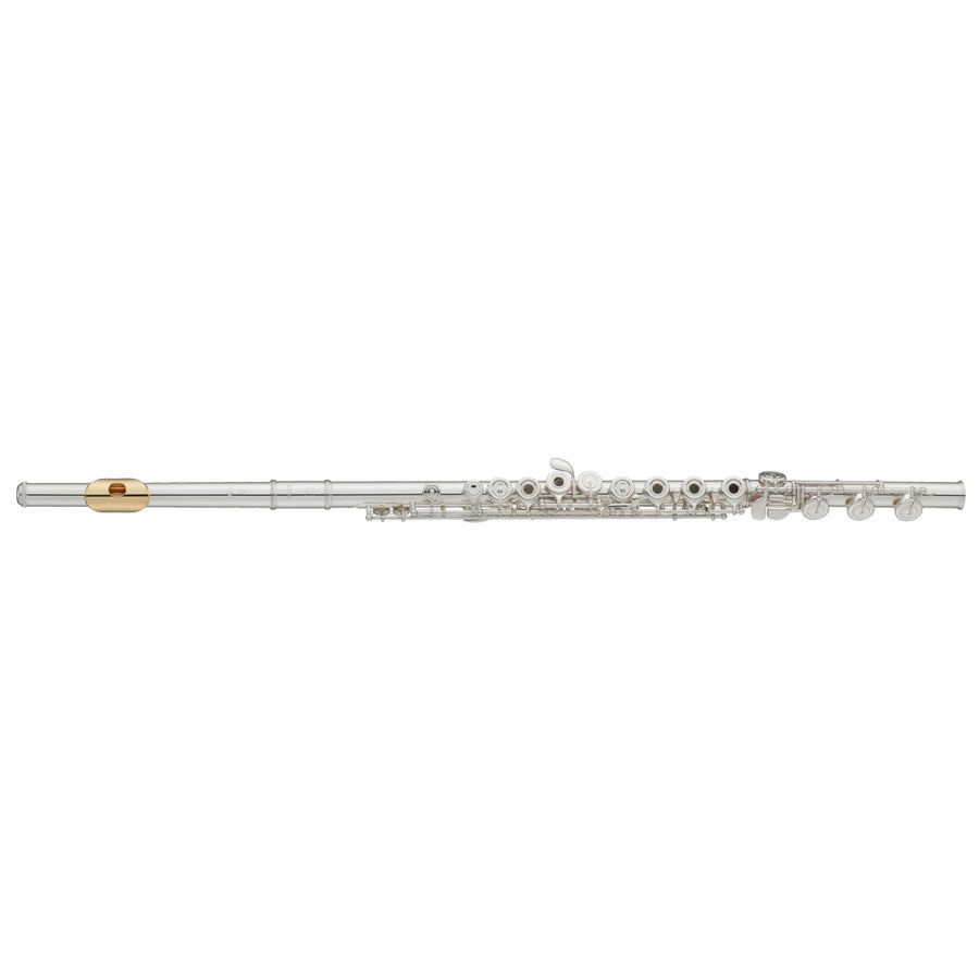 Yamaha Intermediate Flute, YFL-362 B-foot/ gold-plated lip-plate
