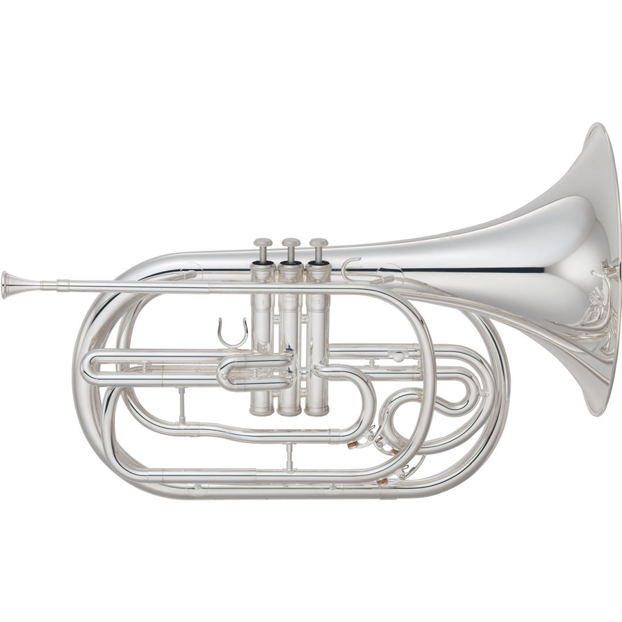 Yamaha Marching French Horn, YHR-302M Silver