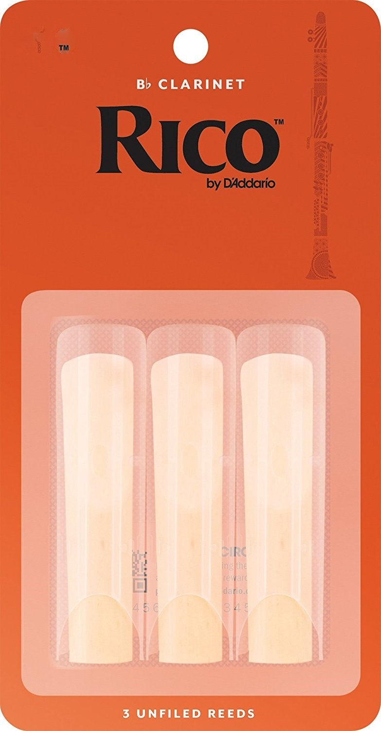 Rico Clarinet Reeds 3 Pack 2