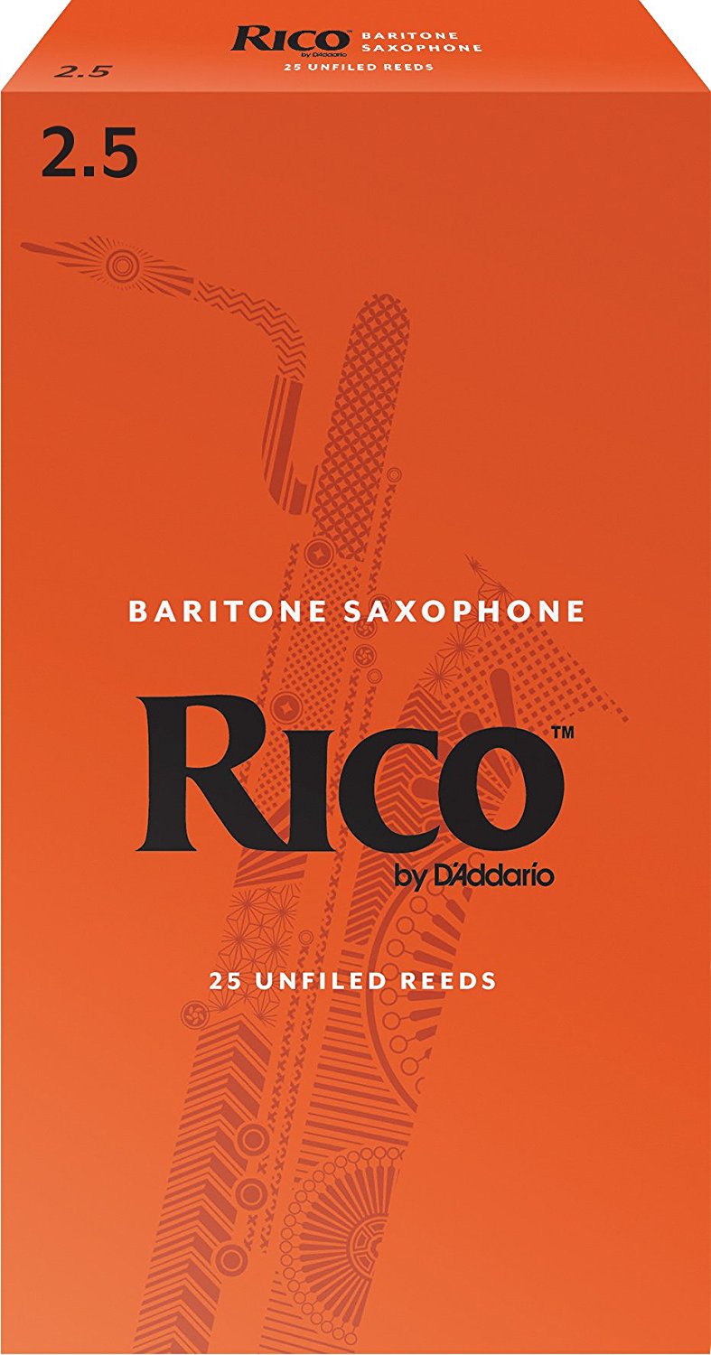 Rico Baritone Saxophone Reeds Pack of 25 1.5