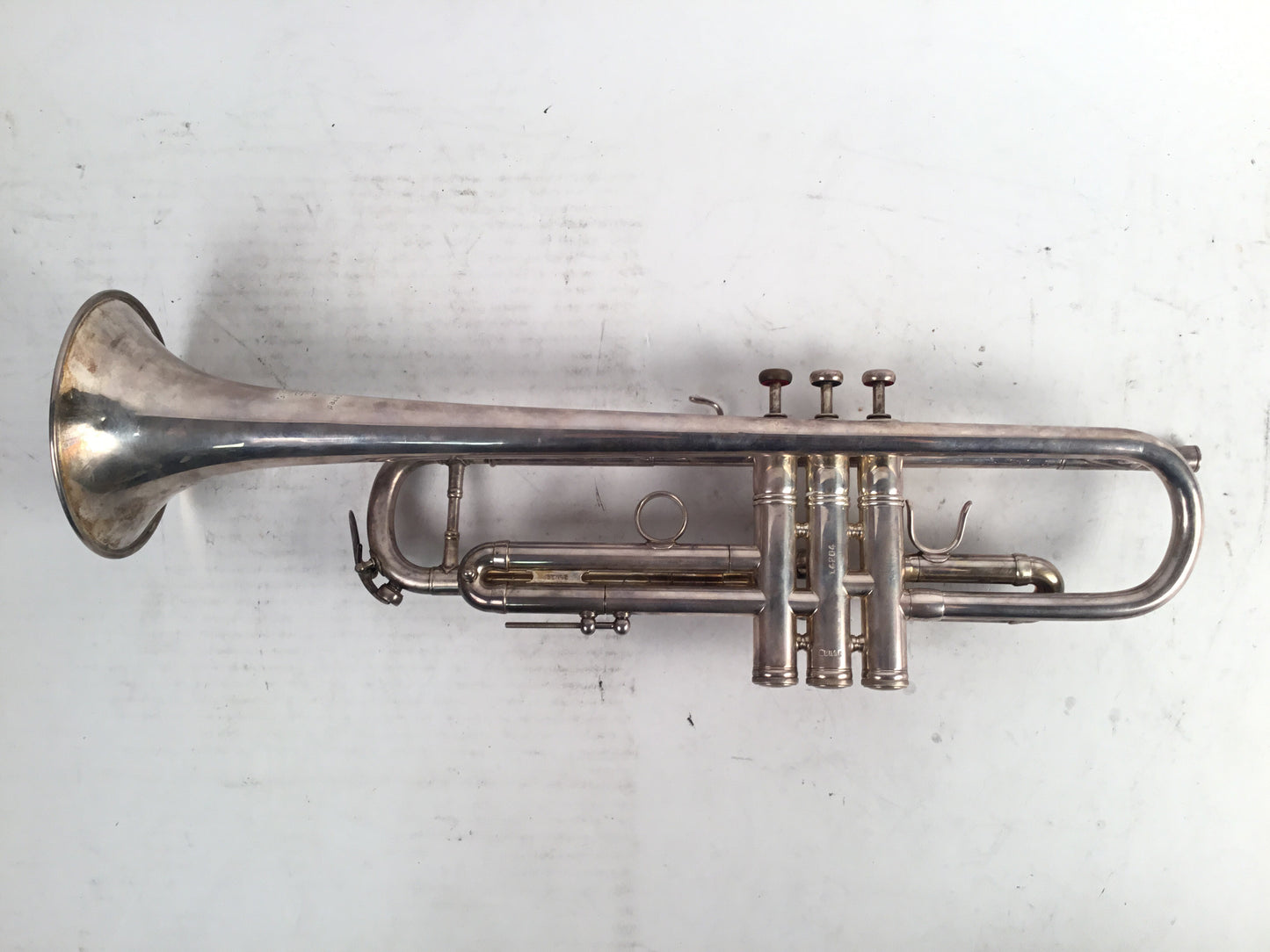 Used  LA Benge 3X  Bb Trumpet (SN: 14264)