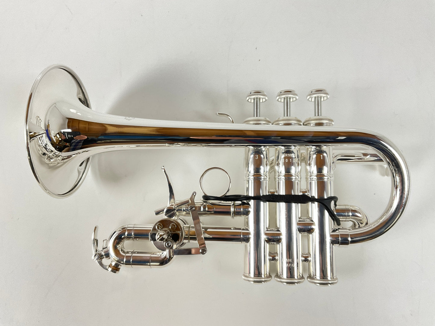 Used Yamaha YTR-9825 Bb/A Piccolo Trumpet (SN: 580105)