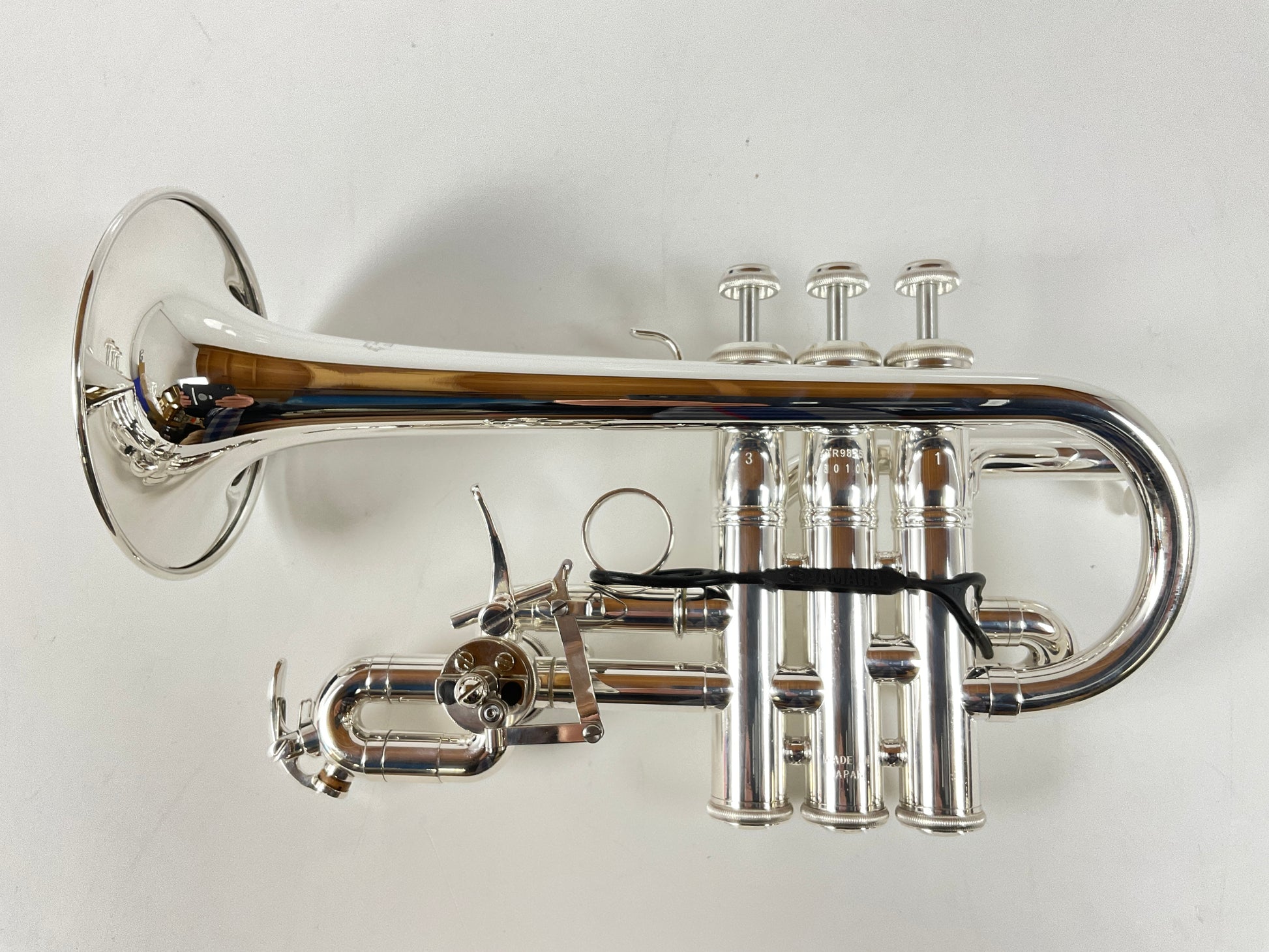 Used Yamaha YTR-9825 Bb/A Piccolo Trumpet (SN: 580105)