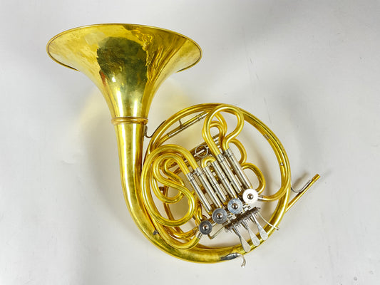Used Yamaha 667D F/Bb Double French Horn, Cantesanu Conversion (SN: 002389)