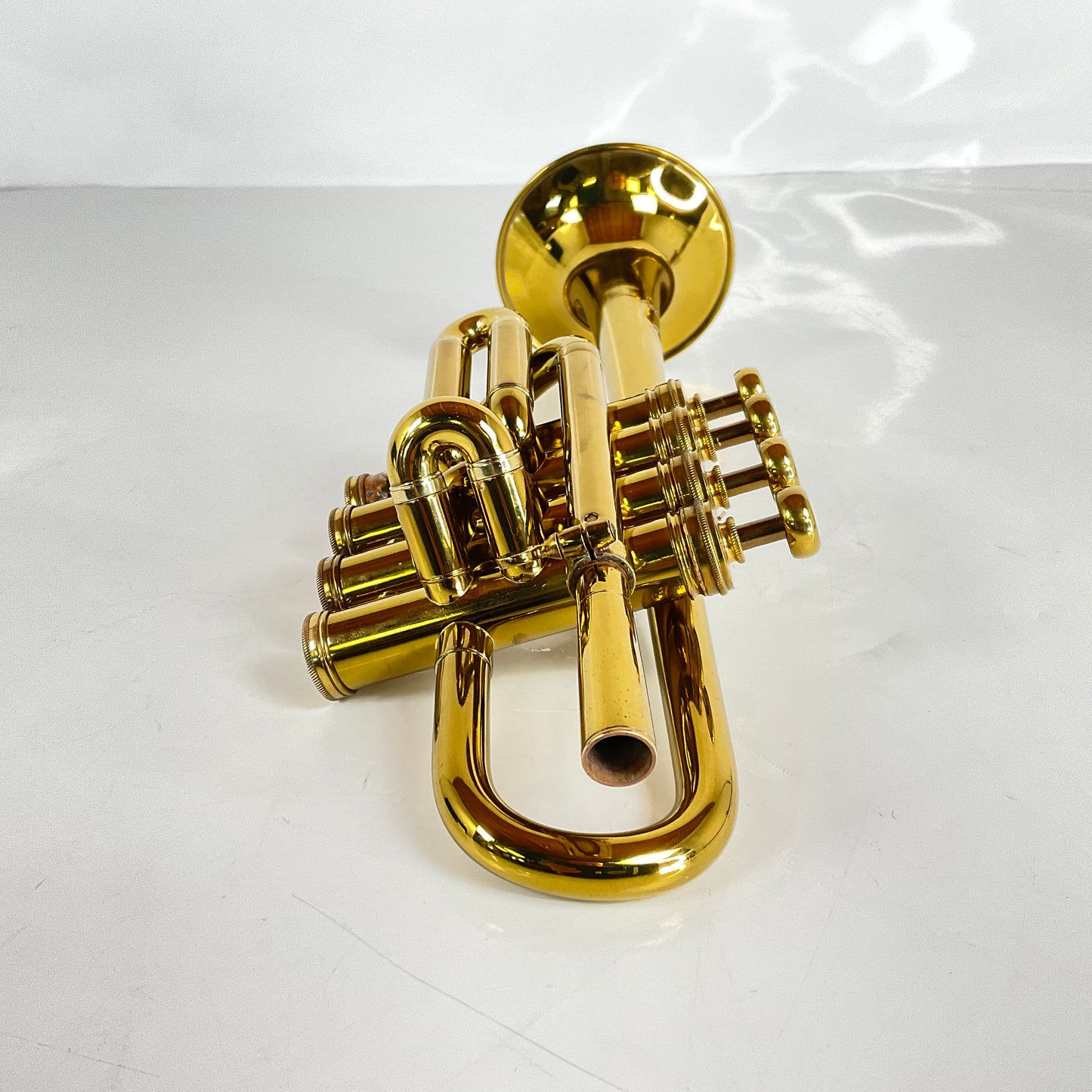 Used Selmer G Four-Valve Piccolo Trumpet (SN: 51111)