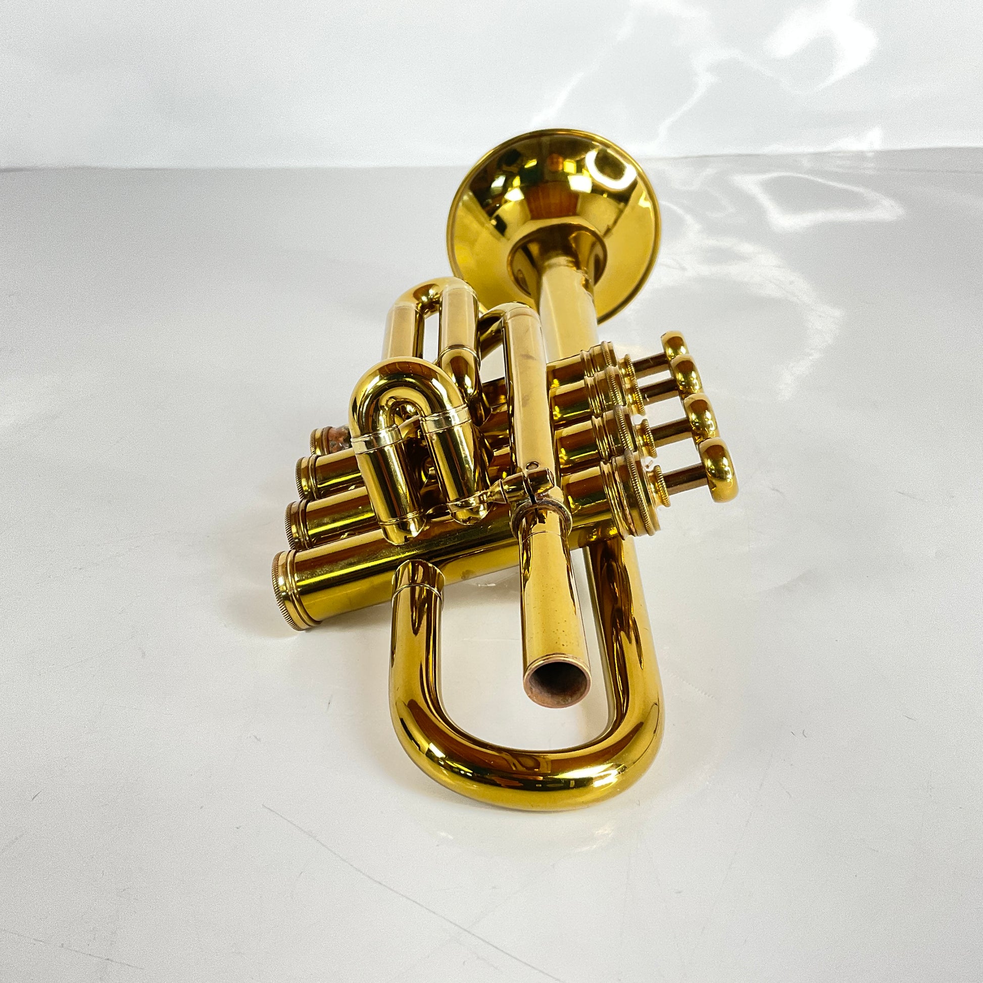 Used Selmer G Four-Valve Piccolo Trumpet (SN: 51111)