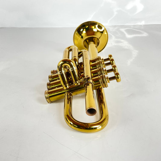 Used Selmer G Four-Valve Piccolo Trumpet (SN: 51111)