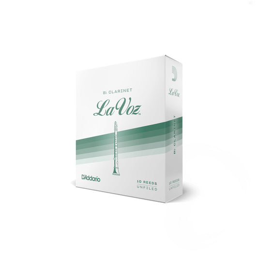 Rico La Voz Bb Clarinet Reeds, Box of 10