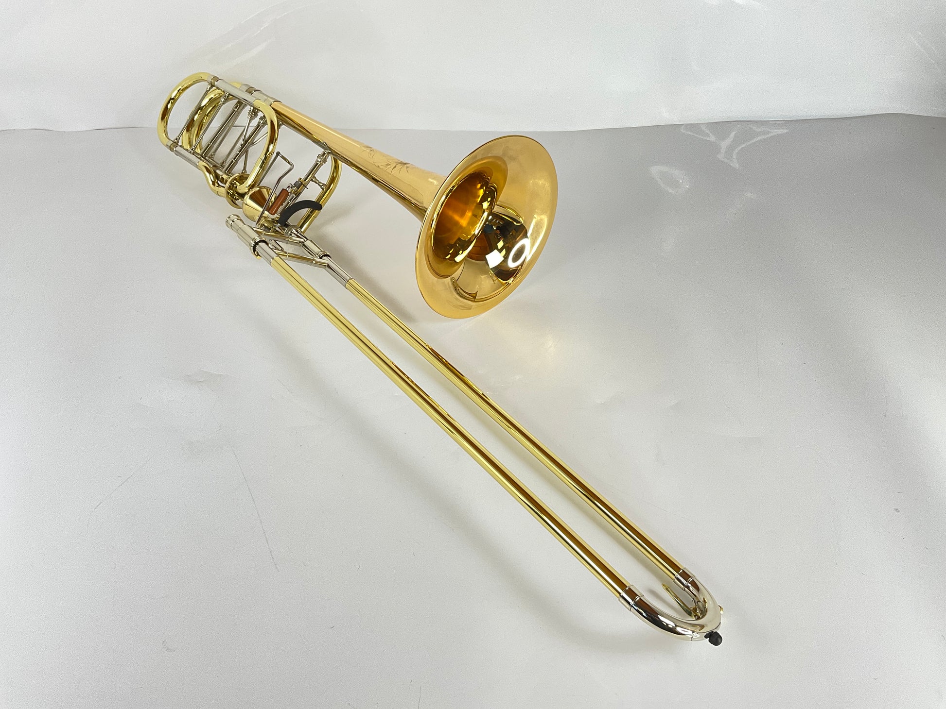 S.E. Shires Custom Bass Trombone  Gold Brass Bell