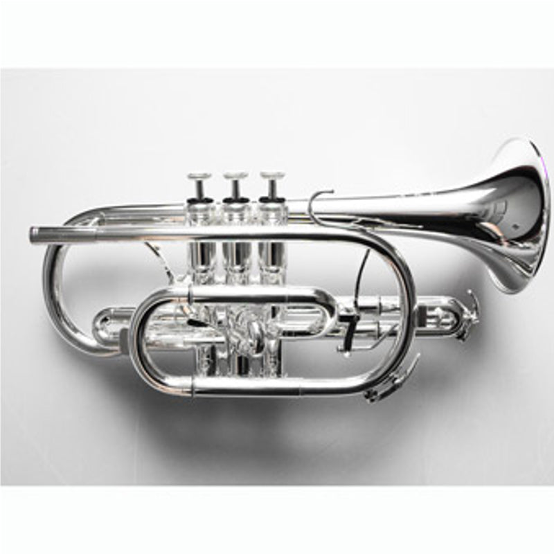 Willson 460 Bb Cornet Silver Plate