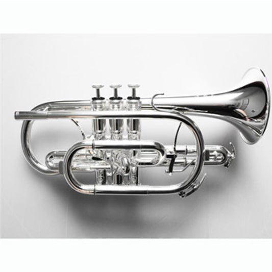 Willson 460 Bb Cornet Silver Plate