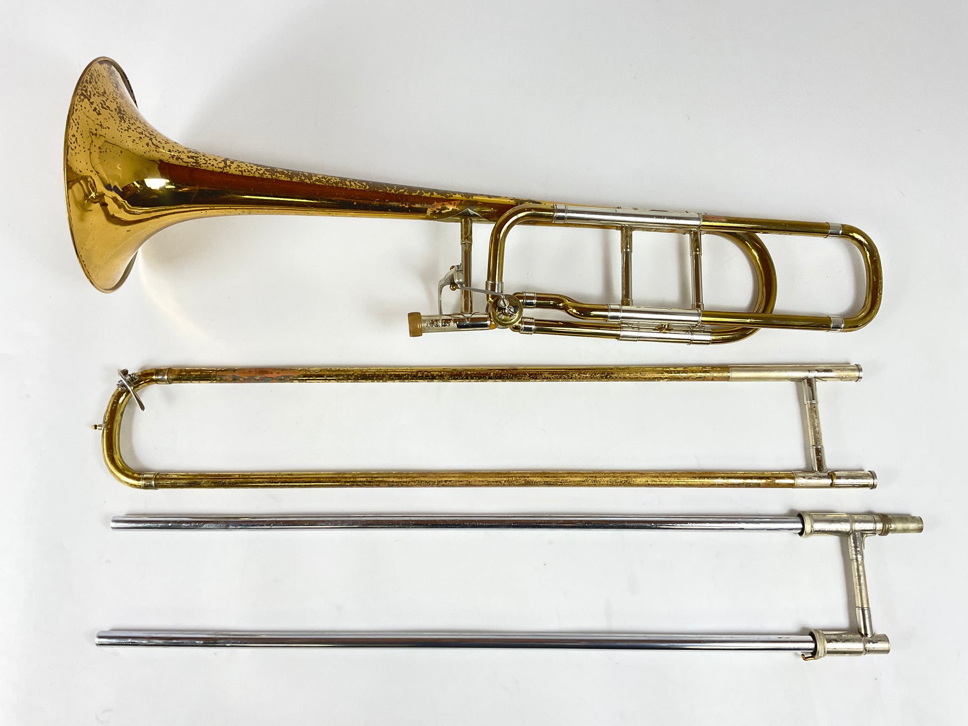 Used Bach 42BOG Bb/F Tenor Trombone (SN: 72415)