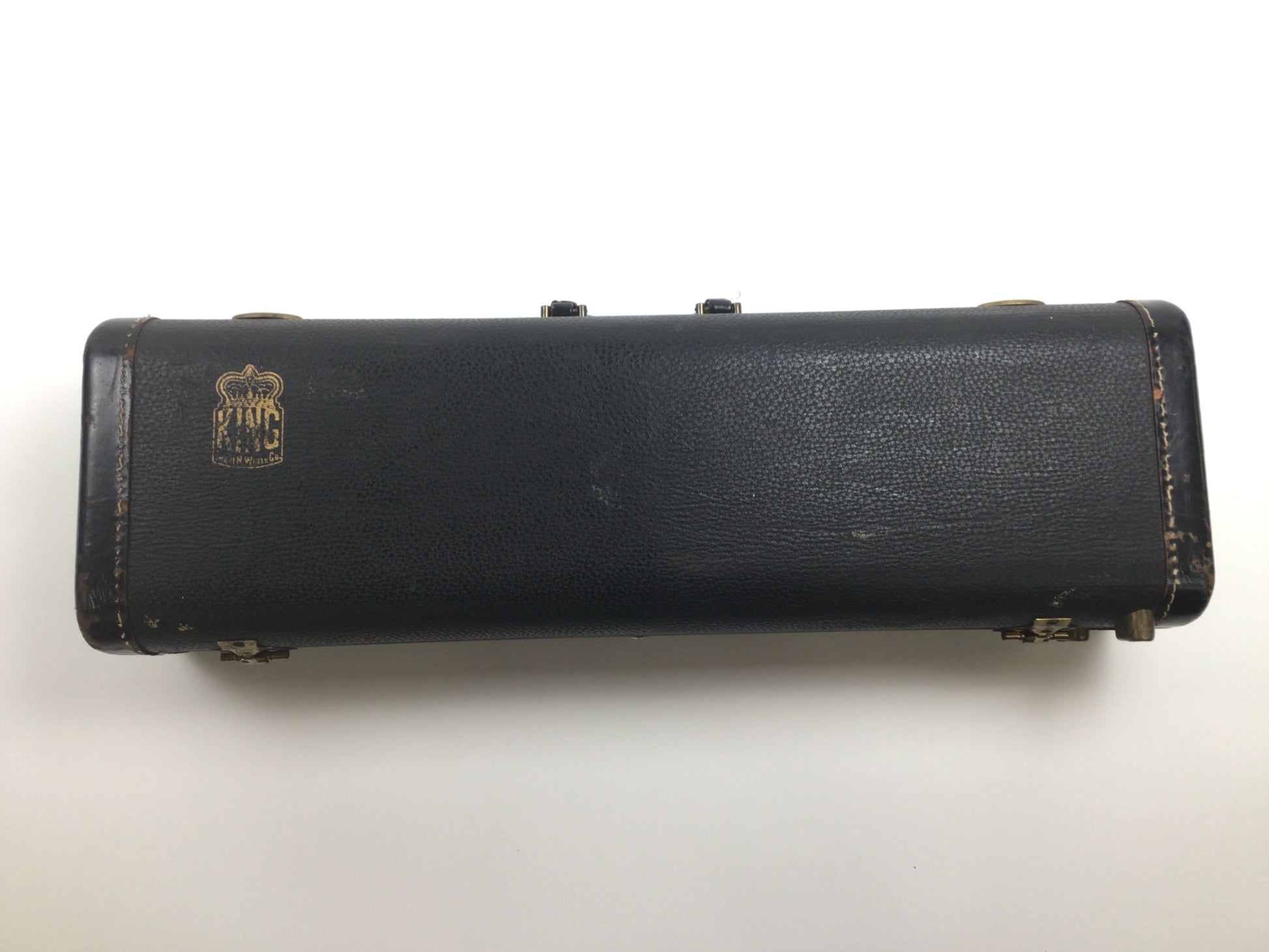 Used King Bb Herald Trumpet, Sterling Silver Bell (SN: 314160)
