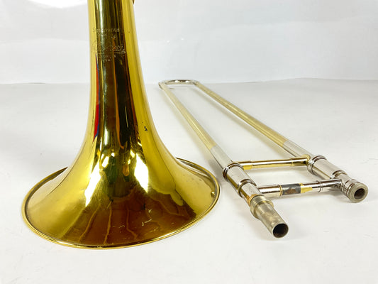 Used Bach 36B/Edwards Slide Bb/F Tenor Trombone [42170]
