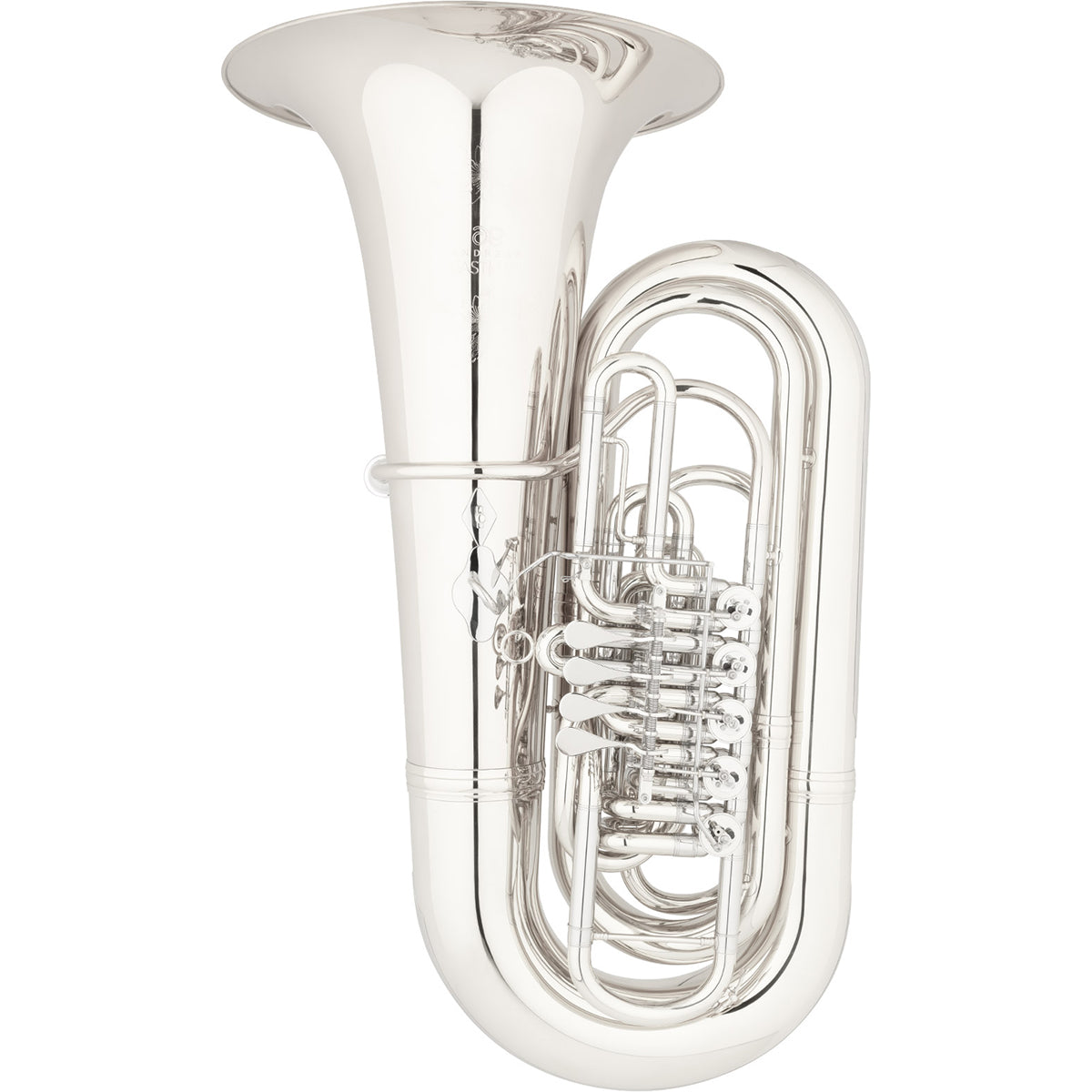 Eastman EBB825VG BBb Tuba Silver Plate