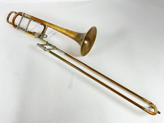 Used Bach 36BO Bb/F Tenor Trombone (SN: 84395)