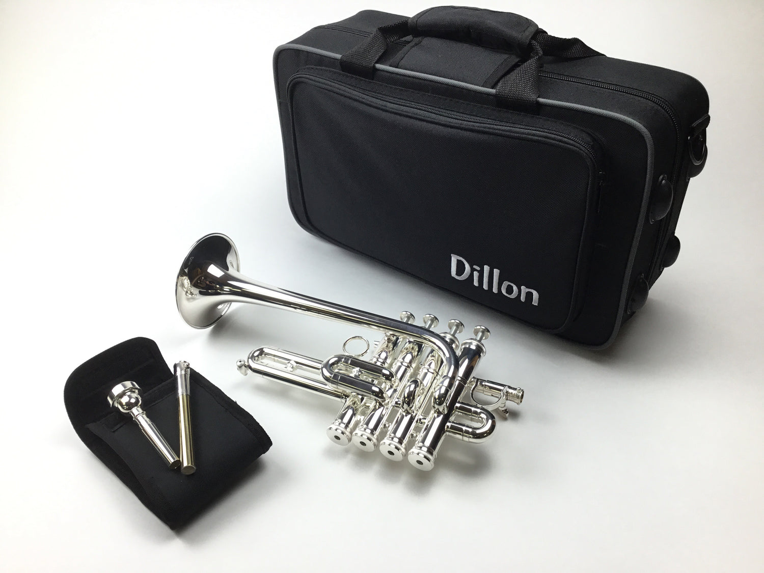 Dillon Bb/A Piccolo Trumpet Silver Plate