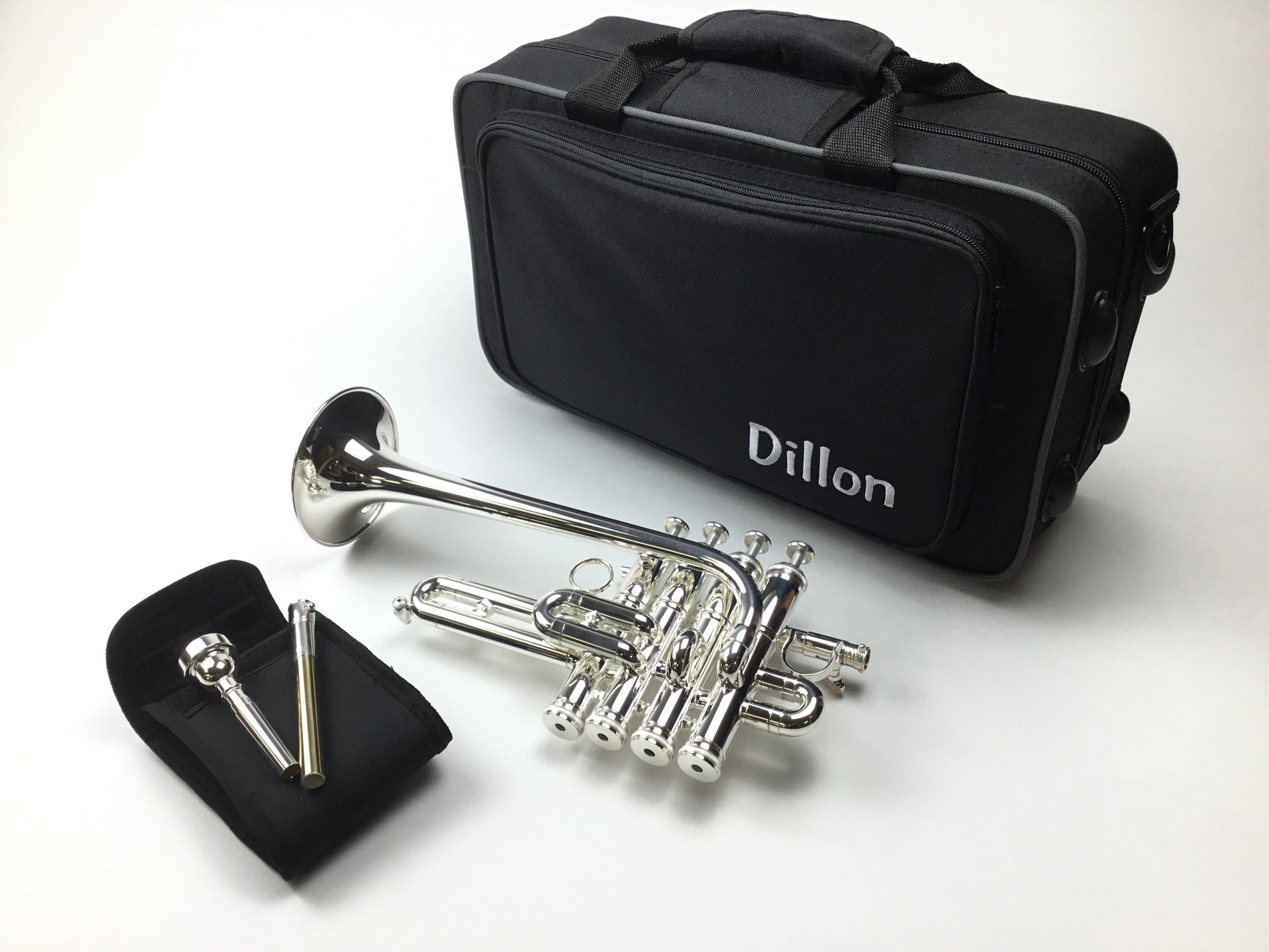 Dillon Bb/A Piccolo Trumpet Silver Plate