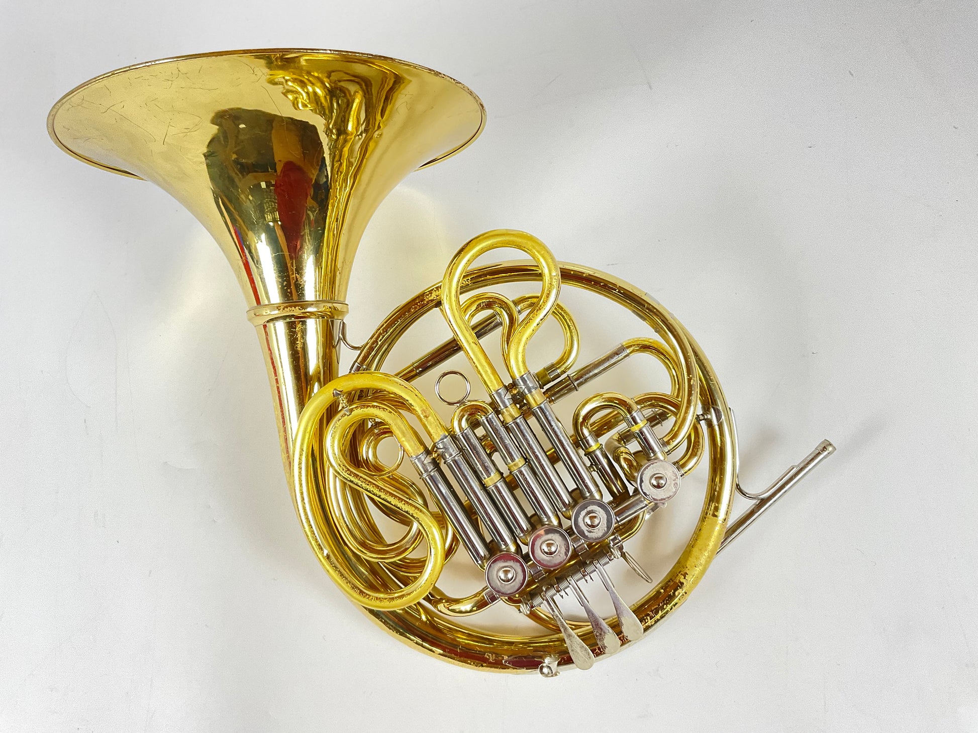 Used Yamaha YHR-664D F/Bb Double French Horn (SN: 200393)