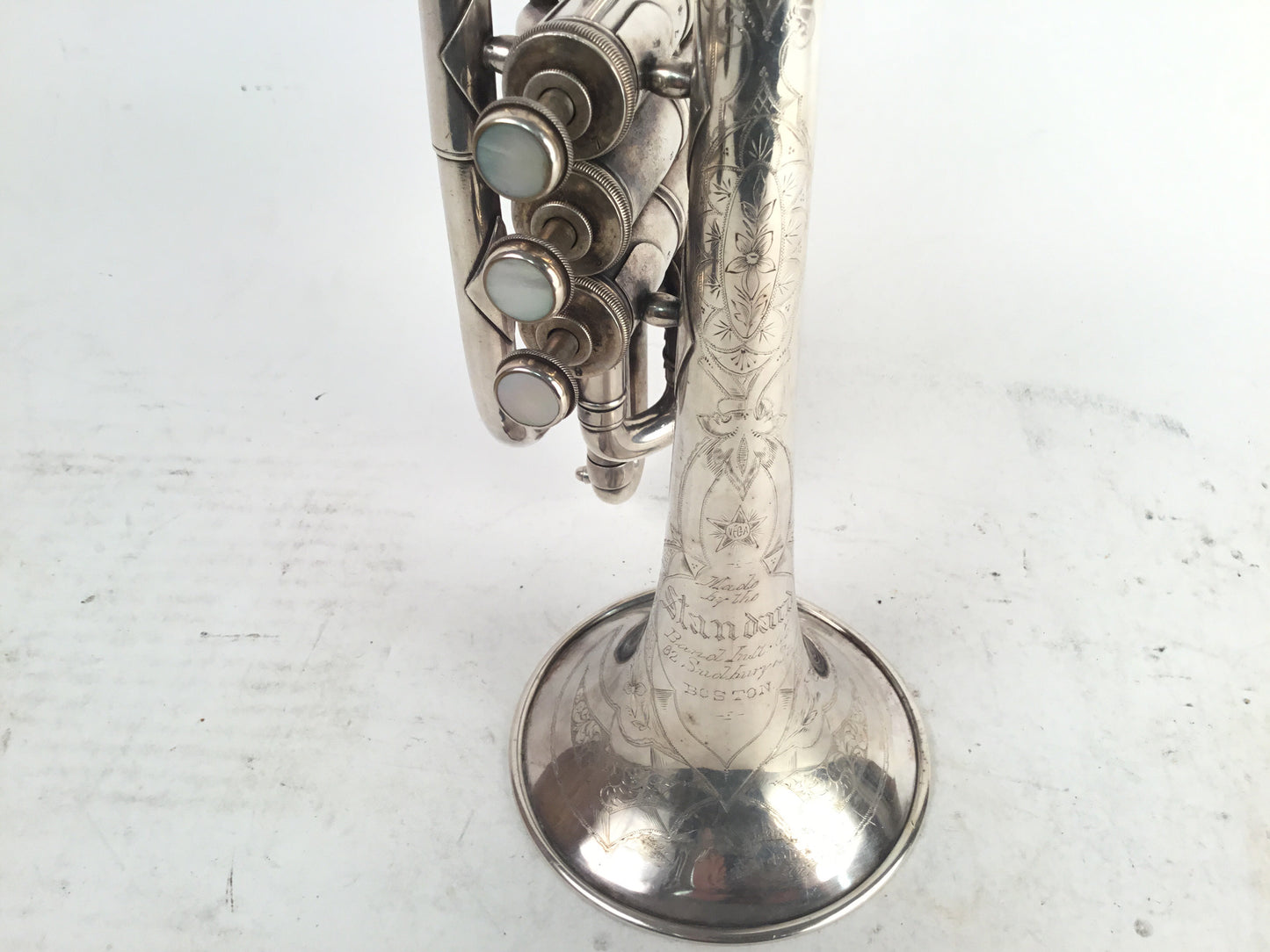 Used Standard Band Instrument Company Bb Cornet (SN: 2074)