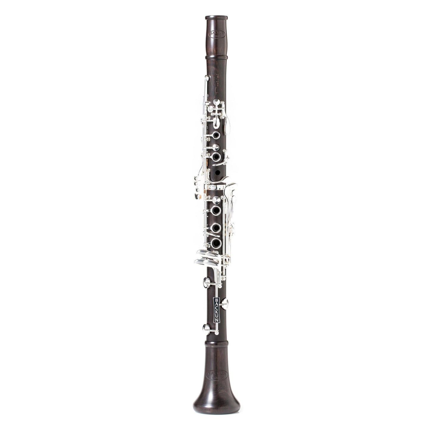 Backun Protégé Bb Clarinet Grenadilla Silver with Side Eb Key