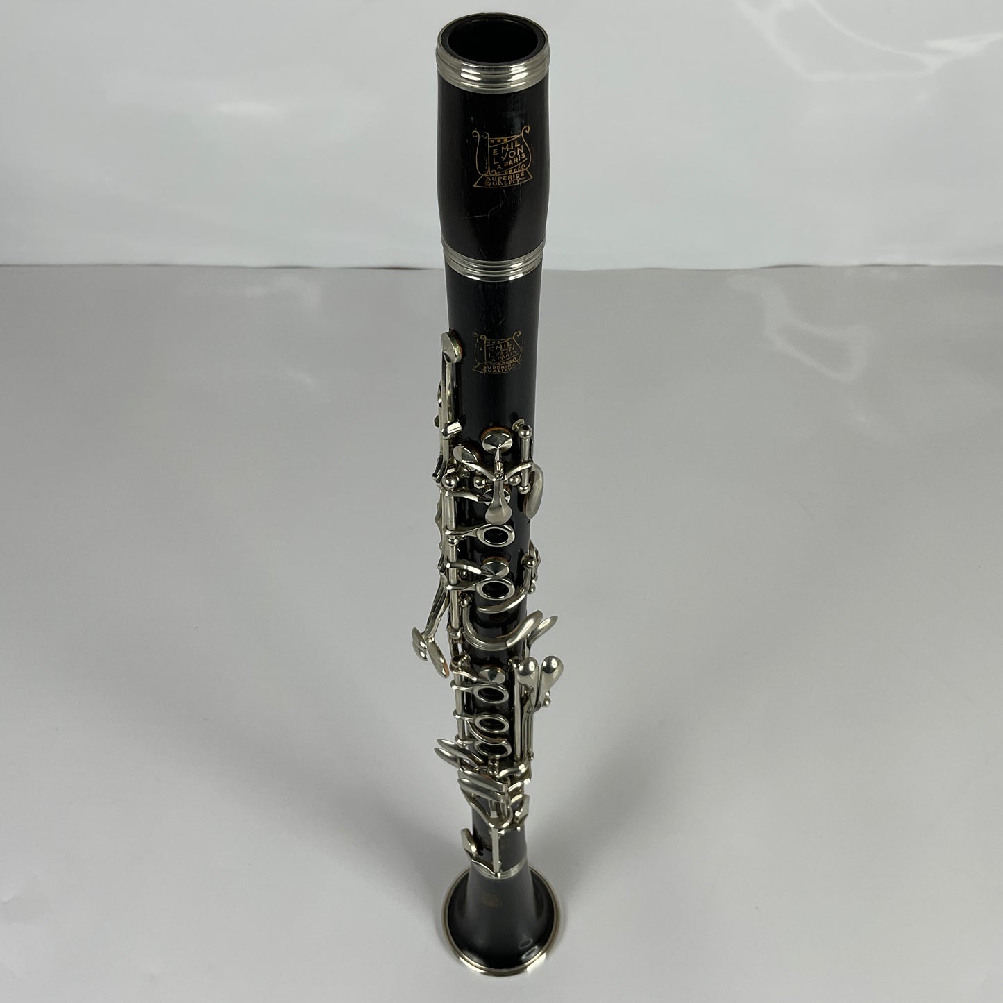 Used Emil Lyon Bb Clarinet (SN: 1537)