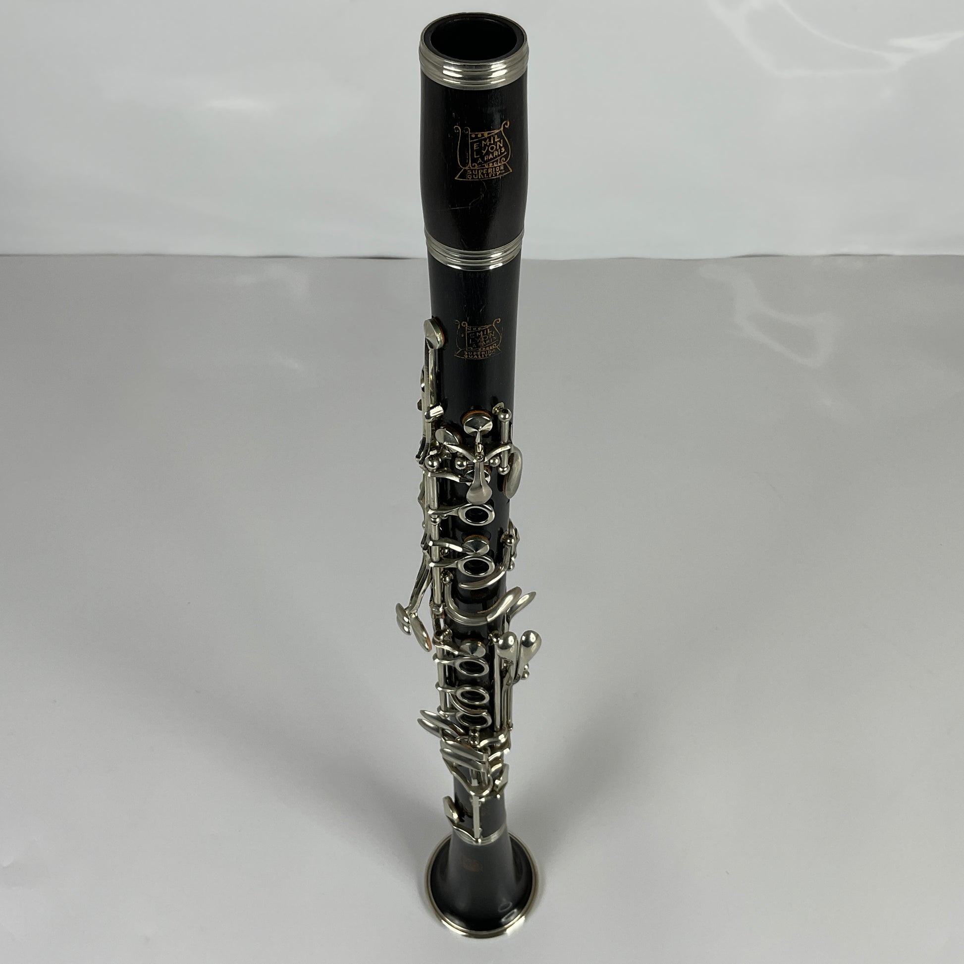 Used Emil Lyon Bb Clarinet (SN: 1537)