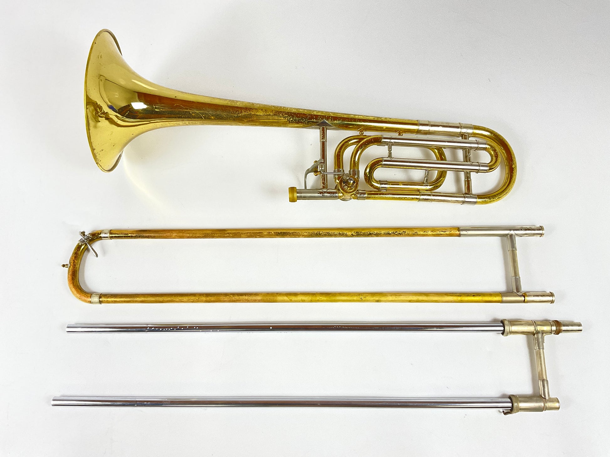 Used Bach 42B Bb/F Tenor Trombone (SN: 43644)