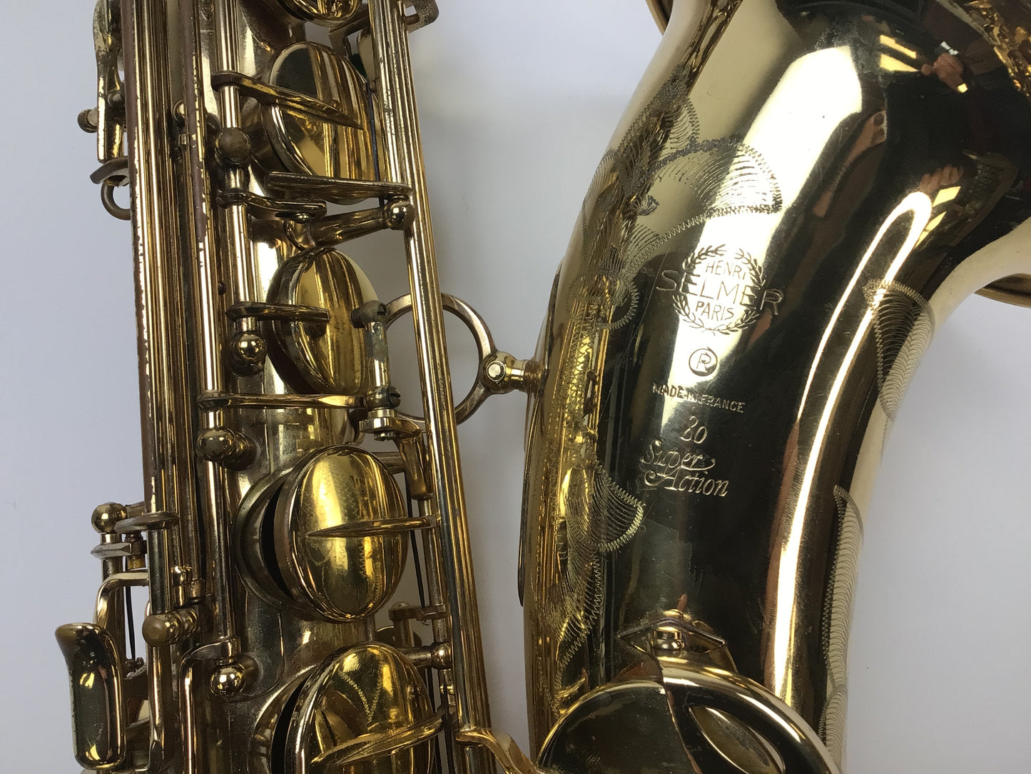 Used Selmer Super Action 80 Bb Tenor Saxophone (SN: N356934)
