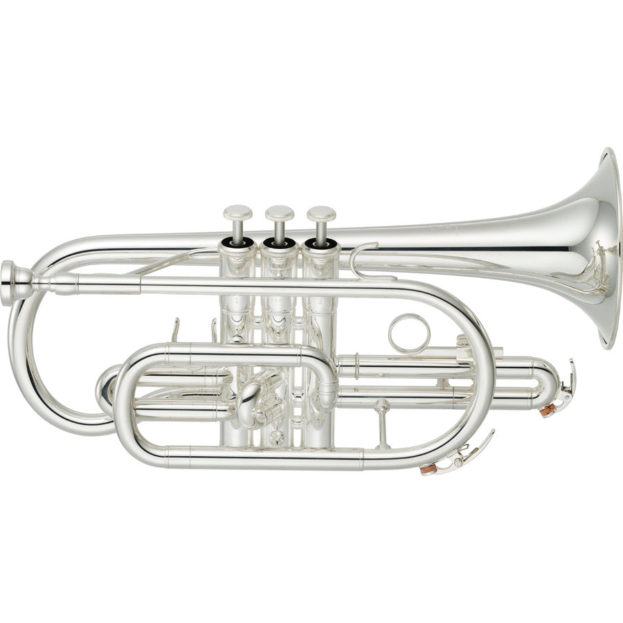 Yamaha Standard Bb Cornet (shepherd's crook) , YCR-2330III Silver