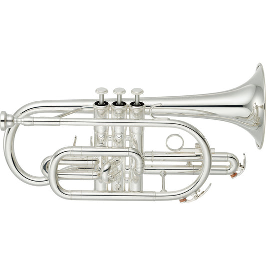 Yamaha Standard Bb Cornet (shepherd's crook) , YCR-2330III Silver