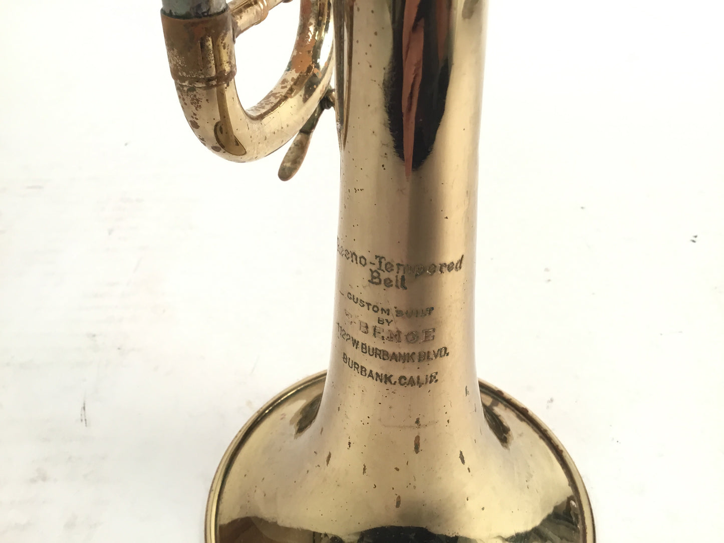 Used Burbank Benge 3X Bb Trumpet (SN: 7567)