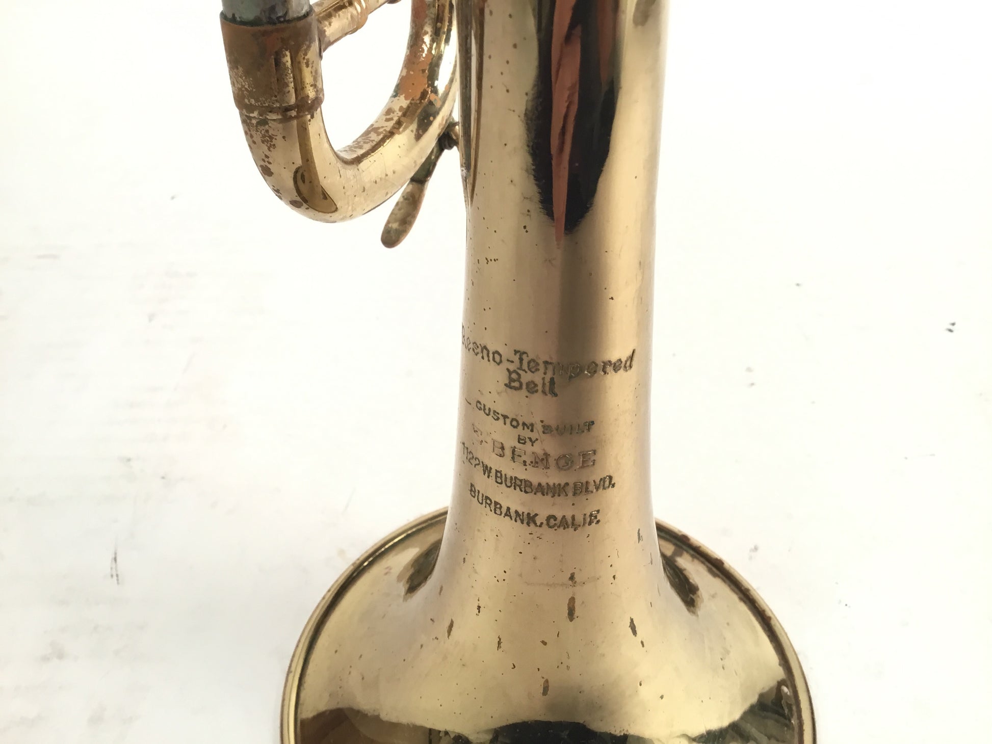 Used Burbank Benge 3X Bb Trumpet (SN: 7567)