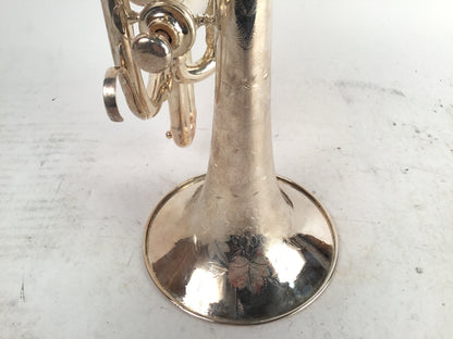 Used August Pollman Light Action NY Bb Cornet [323]